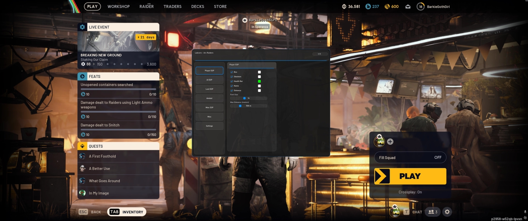 screenshot Labcore