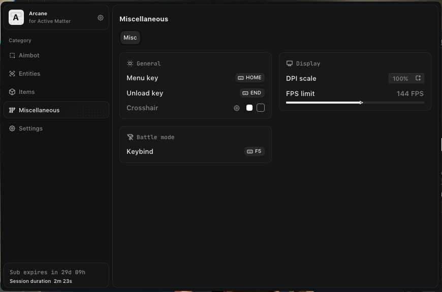 screenshot 1 ARCANE