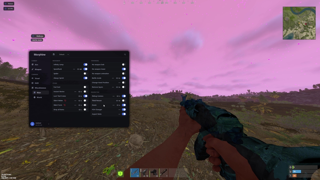 screenshot Morphine