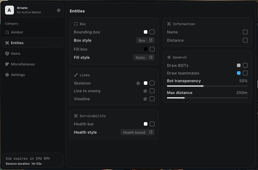 screenshot 1 ARCANE