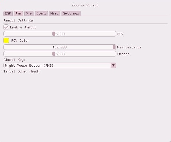 screenshot CourierScript Full