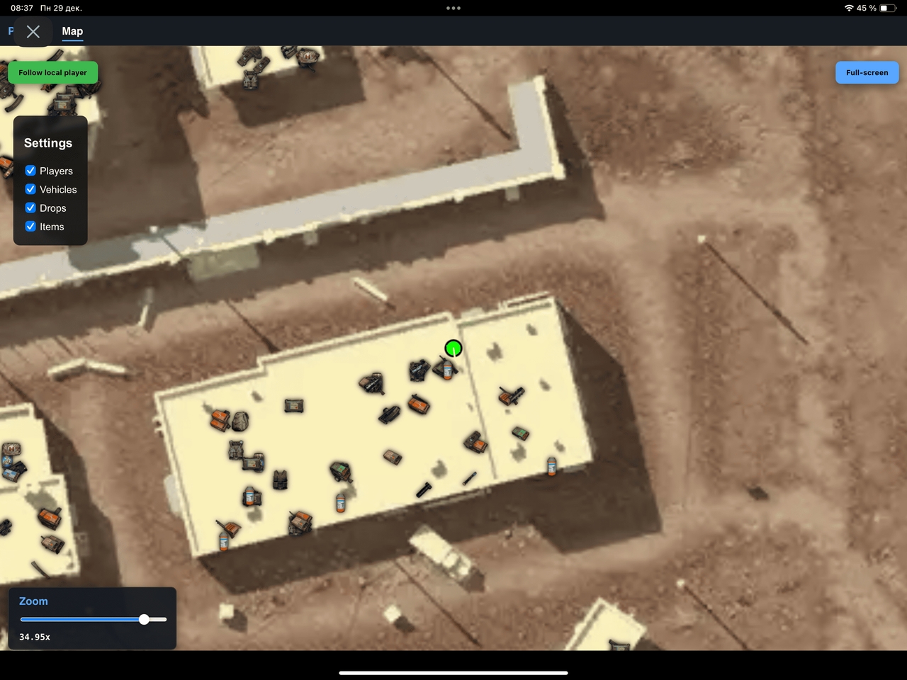 screenshot 1 ARCANE RADAR
